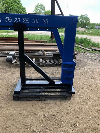 Стрела безблочная Г-образная (крепление на каретку) СБГ-15/15/15/6 картинка