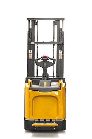 Штабелер электрический самоходный JHLIFT CDD20-X-S-SID для двух паллет с платформой оператора, 1660-2905 мм, Li-Ion картинка