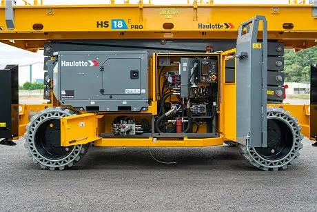 Самоходный электрический ножничный подъемник Haulotte HS18E PRO картинка