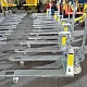 Оцинкованная гидравлическая тележка (рохля) JHLIFT WH-30G, 3000 кг, 1150х540 мм, с нейлоновыми колесами превью