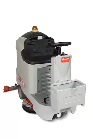 Поломоечная машина аккумуляторная с местом оператора Bennett Ranger R660b с литиевой АКБ 100 а/ч картинка
