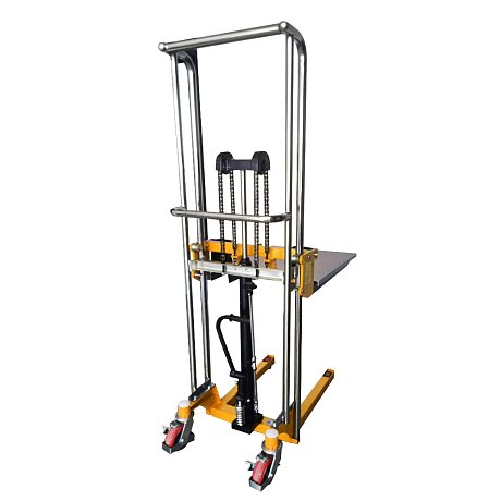 Гидравлический платформенный штабелер JHLIFT PS400-1300, г/п 400 кг, в/п 1300 мм картинка