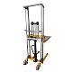 Гидравлический платформенный штабелер JHLIFT PS400-1300, г/п 400 кг, в/п 1300 мм превью