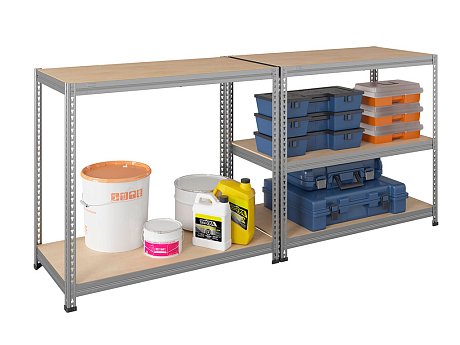 СТЕЛЛАЖ SBL 180KD/90X45/5 ОЦИНКОВАННЫЙ картинка