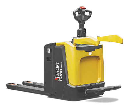 Тележка электрическая самоходная JHLIFT CBD 30X-S, с местом оператора, 3000 кг, 1150 x 540 мм, интегрированная Li-Ion батарея картинка