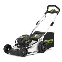 Газонокосилка аккумуляторная Greenworks GD82LM5 82V 51 см бесщеточная 5 А.ч. АКБ и ЗУ