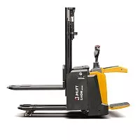 Штабелер электрический самоходный JHLIFT CDD20-X-S-SID для двух паллет с платформой оператора, 1660-2905 мм, Li-Ion