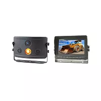 Радарная система обнаружения препятствий RD-828-02 (2 парктроника, 1 стробоскоп, встроенный зуммер, 1 камера, 1 монитор TFT 6,5")