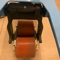 Гидравлическая тележка (рохля) TOR RHP, 2500 кг, 1500х550 мм, с полиуретановыми колесами