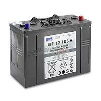 Комплект гелевых АКБ для поломоечной машины Kärcher GEL 2X 12V/105AH