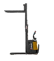 Штабелер электрический самоходный JHLIFT CDD 15 WHL с платформой оператора, 3000 мм, интегрированная Li-Ion батарея