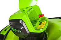 Газонокосилка аккумуляторная Greenworks GD60LM46HP 60V (46 см) с 4 А.ч АКБ и ЗУ