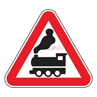 Предупреждающий знак 1.2 — Железнодорожный переезд без шлагбаума