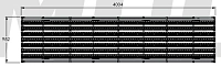 Гравитационный роликовый конвейер ГРК-7-40-8