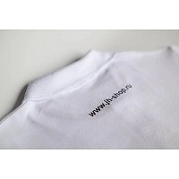 Футболка-поло мужская белая