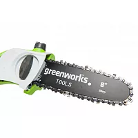 Высоторез-сучкорез электрический Greenworks GPS7220, 720 Вт, 20 см