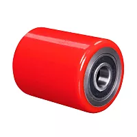 Коротковильная гидравлическая тележка (рохля) JHLIFT BF30-H, 3000 кг, 900х550 мм, с полиуретановыми колесами
