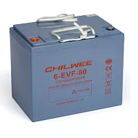 Тяговый гелевый аккумулятор CHILWEE 6-EVF-80 для поломоечной машины Fiorentini DELUXE 43