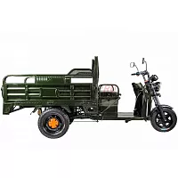 Грузовой электротрицикл Rutrike D4 1800 60V1500W зеленый