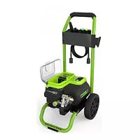 Мойка высокого давления аккумуляторная Greenworks GDPW60DP, 60V, 250 bar, с портом на 2 АКБ