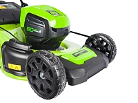 Газонокосилка аккумуляторная Greenworks GD60LM46HP 60V (46 см) с 4 А.ч АКБ и ЗУ