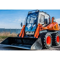 Мини-погрузчик L1004 Speed+ с двойной скоростью, камерой заднего хода и плавающим клапаном