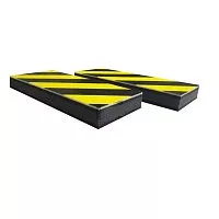 Отбойник мягкий П-Мат 40 x 14,3 x 3,8, 2 шт.