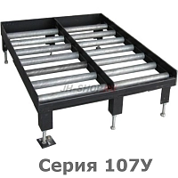 Роликовый стол двойной стационарный для батареи (107У)