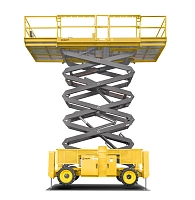 Дизельный ножничный подъемник JHLIFT HS1823RH, р/в 18000 мм, г/п 680 кг