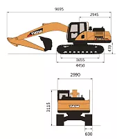 Экскаватор Yuchai YC230-9