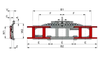 Тройной мультисайдшифтер KAUP 3T253B-L/Q-3