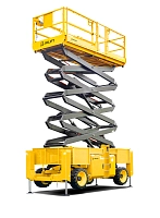 Дизельный ножничный подъемник JHLIFT HS1223RH, р/в 12000 мм, г/п 1150 кг