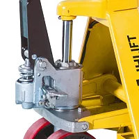 Весовая гидравлическая тележка (рохля) с принтером JHLIFT WH-25ES-P, 2500 кг, 1150х540 мм, с полиуретановыми колесами
