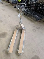 Гидравлическая тележка (рохля) из нержавеющей стали Jungheinrich AM I20 N-GN, 2000 кг, 1140х520 мм, с нейлоновыми колесами