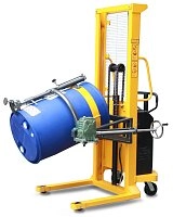 Гидравлический штабелер-бочкокантователь с электроподъемом JHLIFT YL520A, г/п 520 кг, в/п 1500 мм