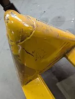 Гидравлическая тележка (рохля) Jungheinrich AM 22 VBV, 2200 кг, 600х500 мм, с полиуретановыми колесами