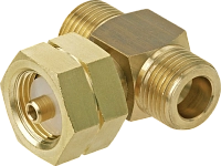 Соединитель-тройник для баллонов без воротника