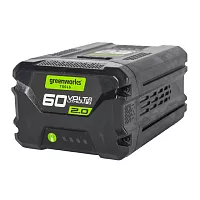 Аккумулятор Greenworks G60B2, 60 В, 2 Ач