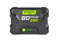 Аккумулятор Greenworks G60B2, 60 В, 2 Ач