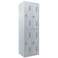 Шкаф металлический для раздевалок ПРАКТИК СТАНДАРТ LS-K 22-600