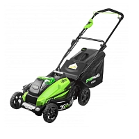 Газонокосилка аккумуляторная G-MAX 40V Greenworks GD40LM45