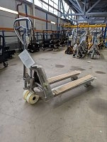 Гидравлическая тележка (рохля) из нержавеющей стали Jungheinrich AM I20 N-GN, 2000 кг, 1140х520 мм, с нейлоновыми колесами