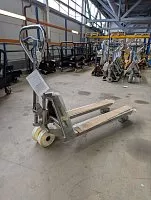 Гидравлическая тележка (рохля) из нержавеющей стали Jungheinrich AM I20 N-GN, 2000 кг, 1140х520 мм, с нейлоновыми колесами