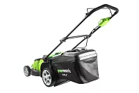 Газонокосилка Greenworks 40V (49 см) с АКБ 4 А/ч и ЗУ