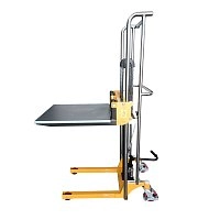 Гидравлический платформенный штабелер JHLIFT PS400-1300, г/п 400 кг, в/п 1300 мм
