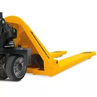 Длинновильная гидравлическая тележка (рохля) Jungheinrich AM 22 C-BV, 2200 кг, 1600х520 мм, с резиновыми колесами