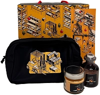 Подарочный набор дорожная косметичка, диффузор и свечка