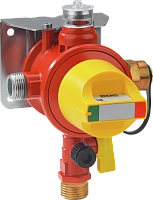 Автоматический переключающий клапан с регулятором GOK, 4 кг/ч, 37 мбар