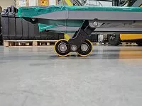 Тележка электрическая самоходная Jungheinrich EJE BA 115, 1500 кг, 1150 x 540 мм, с весами, Li-Ion с батареей 50 Ah