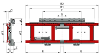 Тройной мультисайдшифтер KAUP 3T253B-L/Q